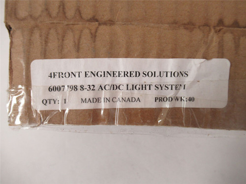 4Front Engineered 6007798-8-32; Communication Light 12-24VDC