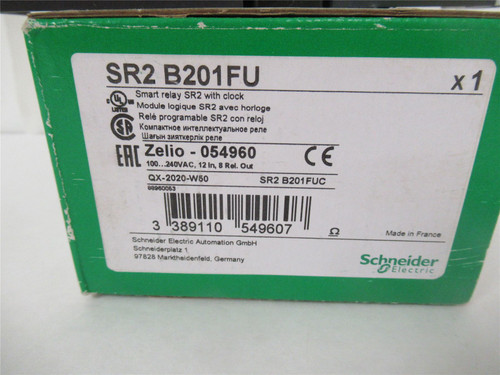 Schneider SR2B201FU;  Compact Smart Relay 100 to 240V AC