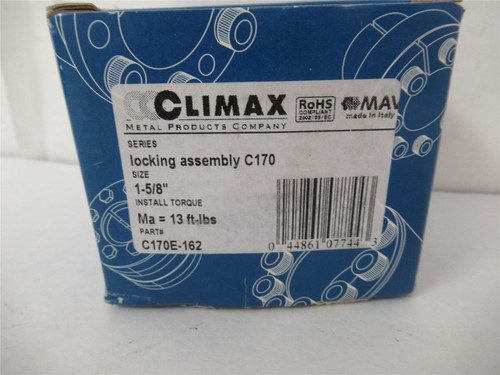 Climax C170E-162; Locking Assembly 1-5/8"
