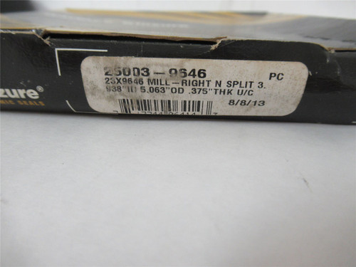 Garlock 25003-9646; Oil Seal Split 3.938" Shaft Dia 5.063"OD