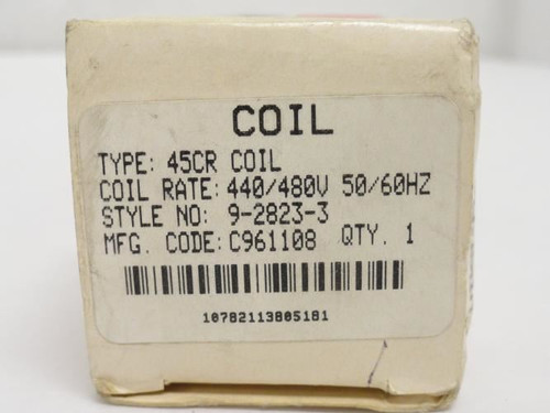 Cutler-Hammer 9-2824-3; Contactor Coil; 440/480V@50/60HZ