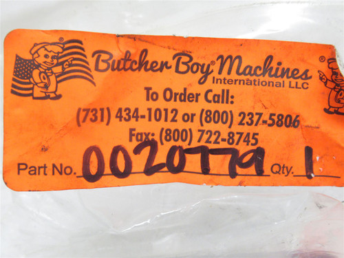 Butcher Boy Machines LLC 20779; Guide Bar Assembly