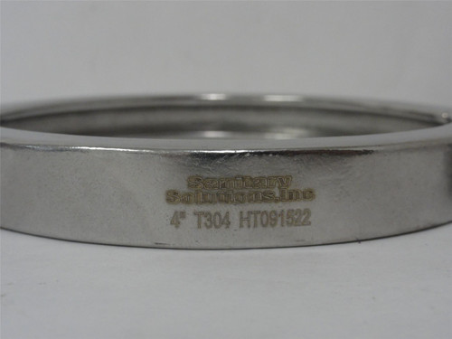 Sanitary Solutions SS13MHM-4-304; Single Pin Clamp; Size: 4"