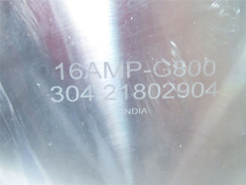 DIXON 16AMP-G800; Solid End Cap; 8" OD; 304 SS