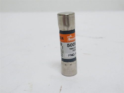 Bussmann FNQ-1/2;  Time Delay Midget Fuse; 1/2A; 500VAC