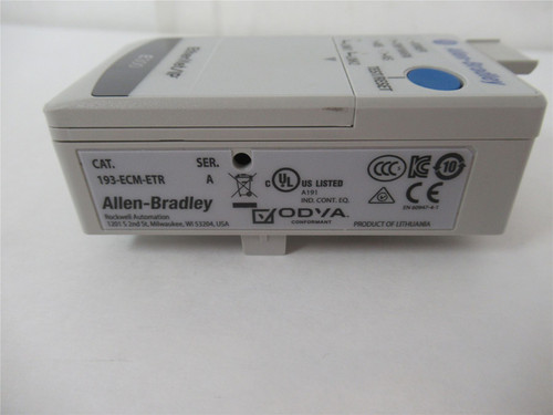 Allen-Bradley 193-ECM-ETR; Overload Relay; Com Module 2-Port