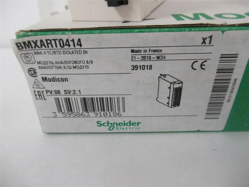 Schneider BMXART0414; Analog Input Module 40 to 150 mA.