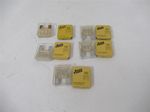 Bussmann Max 80; Lot-5 Automotive Blade Fuses 80A 32VDC