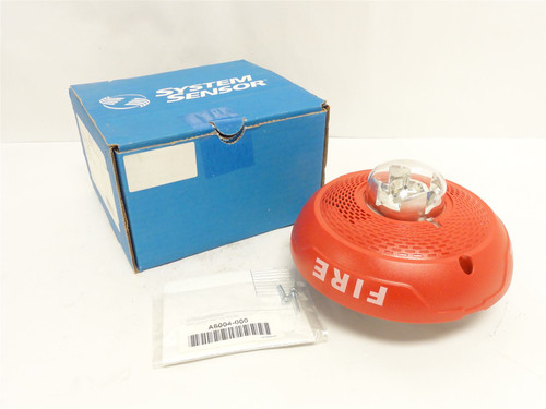 System Sensor SPSCRL; Ceiling Mount Speaker Strobe; 12-24VDC