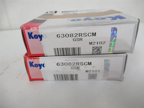 Koyo 63082RSCM; Lot-2 Deep Groove Ball Bearing  40x90x23mm