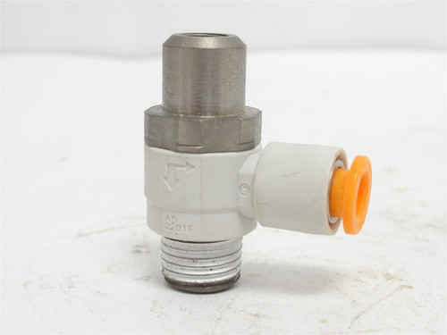 SMC AS2201F-N02-07SD; Lot-2 Speed Control Valves; Size: 1/4"