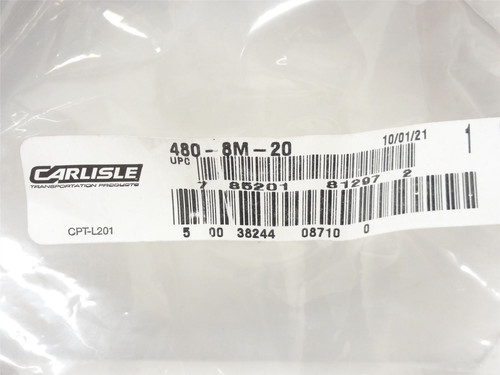Carlisle 480-8M-20; Gear Timing Belt; 416mm Long x 20mm Wide