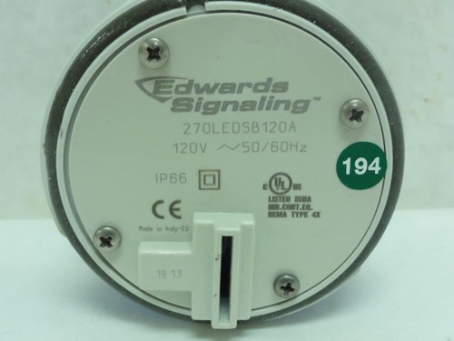 Edwards 270LEDSB120A; LED Stack Light Module 120VAC