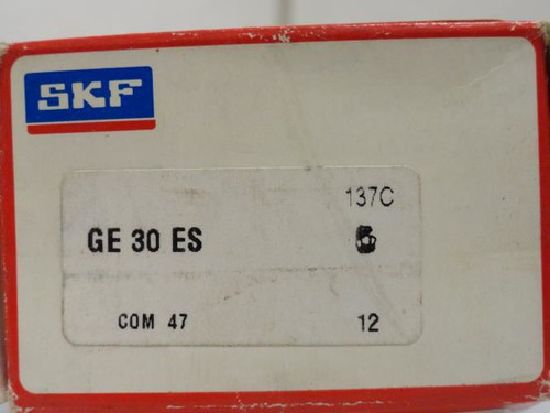 SKF GE30ES; Radial Spherical Plain Bearing 30mm ID x 47mm OD