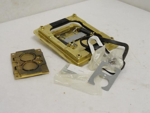 WireMold S38CCTCBS; Brass Plated Cover Assy; NO O-RINGS