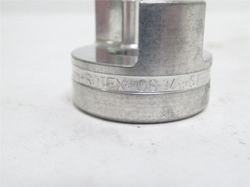 Rotex KTR-BA550147151150; Jaw Coupler Hub; 7/16"ID; 2-Tooth