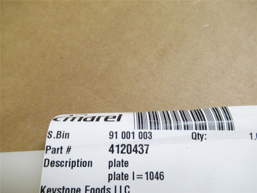 Marel 4120437; Lot-6; Plates; 41-1/4" Long x 1-3/16" Wide