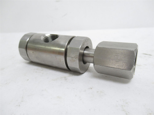 CHAD Equipment CMP-01680; Arbor Swivel; SS; 3/8NPT x 1/2NPS