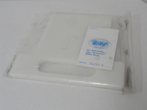 Biro T3247-9; Feed Handle; Nylon; Lexan Hopper