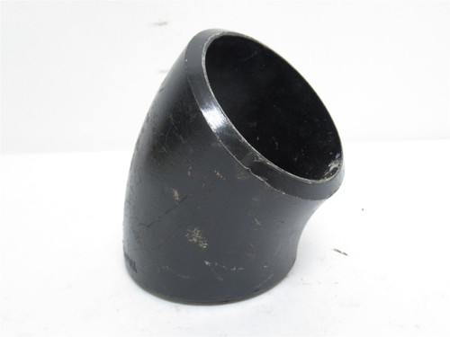Industry-Std 30WC62; Long Radius Butt Weld Elbow; 45Deg; 4"
