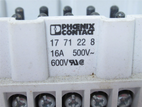 phoenix contact 17-71-22-8; Contact Connector; 16 A; 500-600V