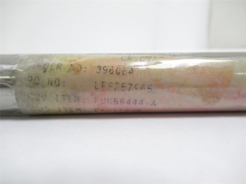 Cryovac FUR58444-A; Pivot Shaft; SS; 20mmOD x 10" Long