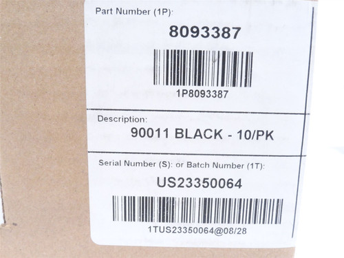 Markem-Imaje 8093387; Box-10; Touch Dry Black Toner #90011