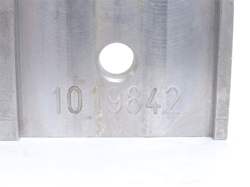 Grote 1019842; Stainless Steel Mounting Plate; 3-1/4" L x 1-1/2" W
