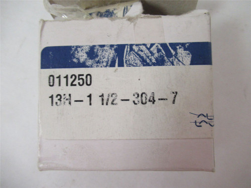 Alfa Laval 13H-1 1/2 304; Sanitary Bevel Seat Nut 1-1/2"