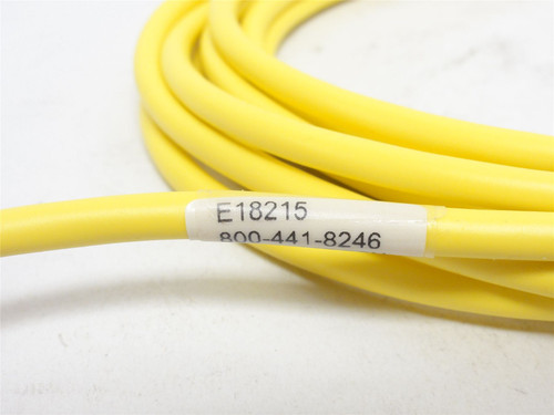 ifm E18215; Female Cordset; RA; 3-Pin; 5m Long; Pig-Tail End