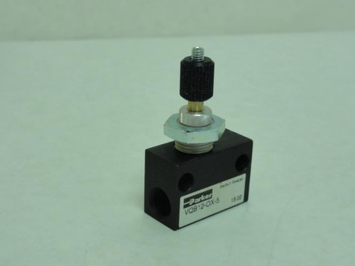 Parker VQB12-OX-5; Flow Control  Needle Valve; G1/8 Thread Size