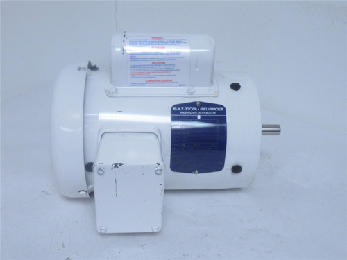 Baldor VWDL3507; AC Motor; .75HP ; 115/230V ; 1725RPM ; 1 Ph