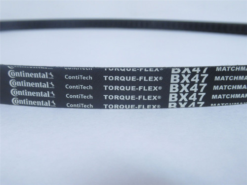 Continental BX47; V-Belt; 50" Outside L; 21/32" Top W