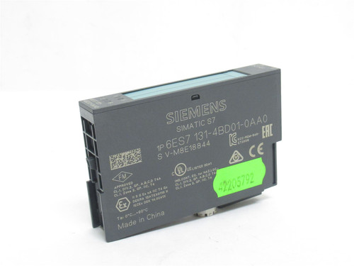 Siemens 6ES7132-4BD01-0AA0; DP Module 5-Electron; 24VDC; 1/2A
