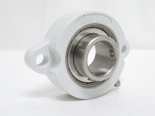 AMI MBLF20516W; Polymer Flange Bearing; 1"ID; 2-Bolt