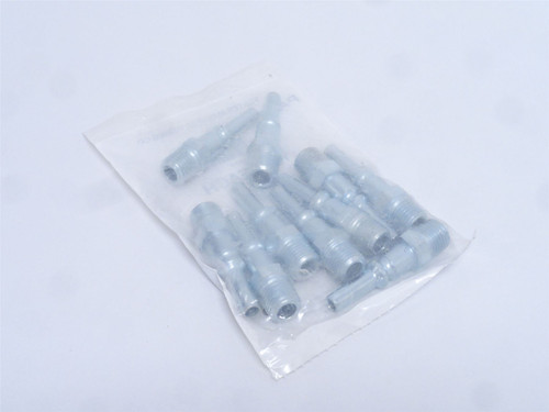 Foster LN10; Bag-10; Pneumatic Plugs; 1/4NPT x 1/4" Barb