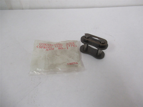 MFG ASNI 80-1; Connecting Link Spring Clip Type