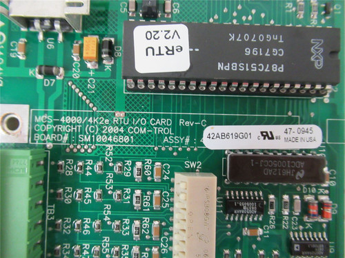 MCS 4000/4K2E; Controller RTU Board