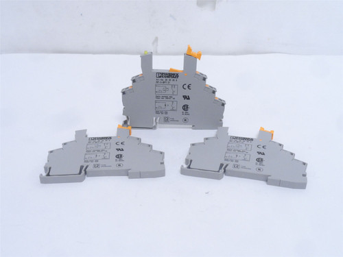 Phoenix RIF-0-BPT/21; Lot-3 Relay Sockets 2900958; 6A; 250VAC