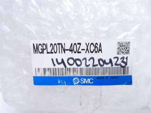 SMC MGPL20TN-40Z-XC6A; Guided Air Cylinder 20mmID x 40mm Stk