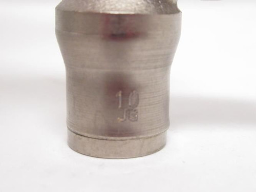 Parker 164PLM-10M; Nickel Plate Brass Metric Union Tee; 10mm