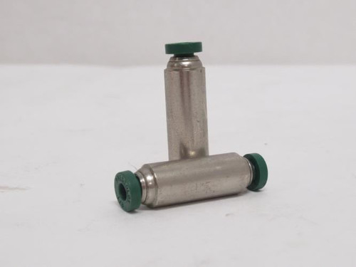 Parker 62PLP-2; Lot-2 Brass Unions; 1/8" PTC x 1/8" PTC