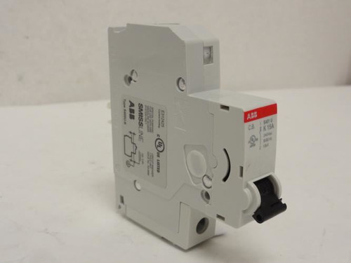 ABB S401U-K15; Mini-Circuit Breaker; 15A; 1P; 240/240V
