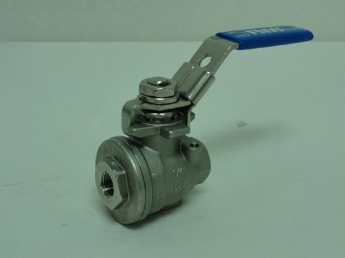 FNW 220AB 1/4"; Inline Ball Valve; SS; 1/4 FNPT; 2000 CWP