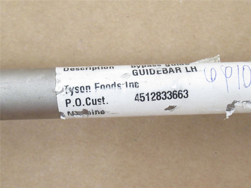Marel 228568; Left Hand Guide Bar; SS