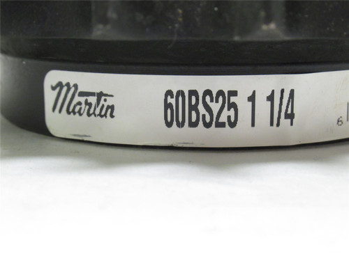 Martin 60BS25 1 1/4; Sprocket # 60; 25 Teeth; 1-1/4"ID
