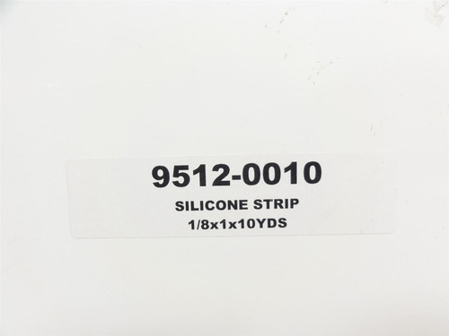 Pacmac 9512-0010; Silicone Tape; 1" x 10 Yards; 1/8" Thick