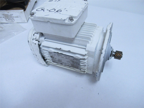 SEW DRS71M4/FG; AC Motor; 3/4HP; 1690RPM 230/460VAC