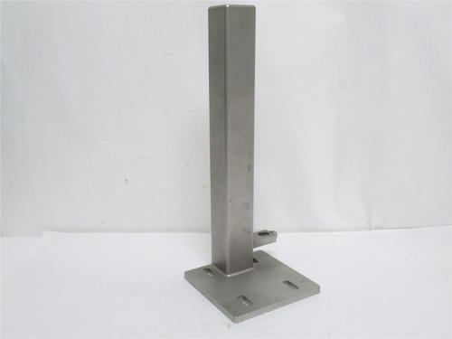 Foodmate LA00051728; Motor Plate; SS; 15-3/4" Tall; 4-Bolt
