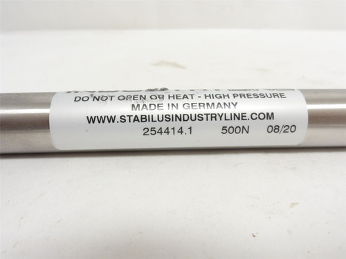 Stabilus 254414.1; Gas Shock Absorber; 500n Force; 20" Long